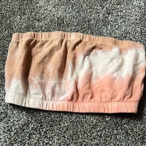 Cute tie dye tube top